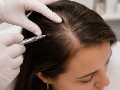 Aplicação da Carboxterapia em protocolo capilar para alopecia