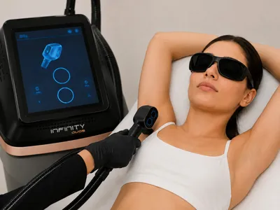 Aplicação do Infinity DUOS em protocolo de depilação a laser