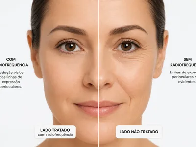 Aplicação do Hertix Smart em protocolo para linhas de expressão perioculares