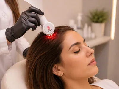 Aplicação do Fluence Maxx em protocolo de terapia capilar