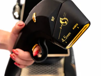 Transdutor Booster do Trinity GO, com marcação de 4,5 mm e RF